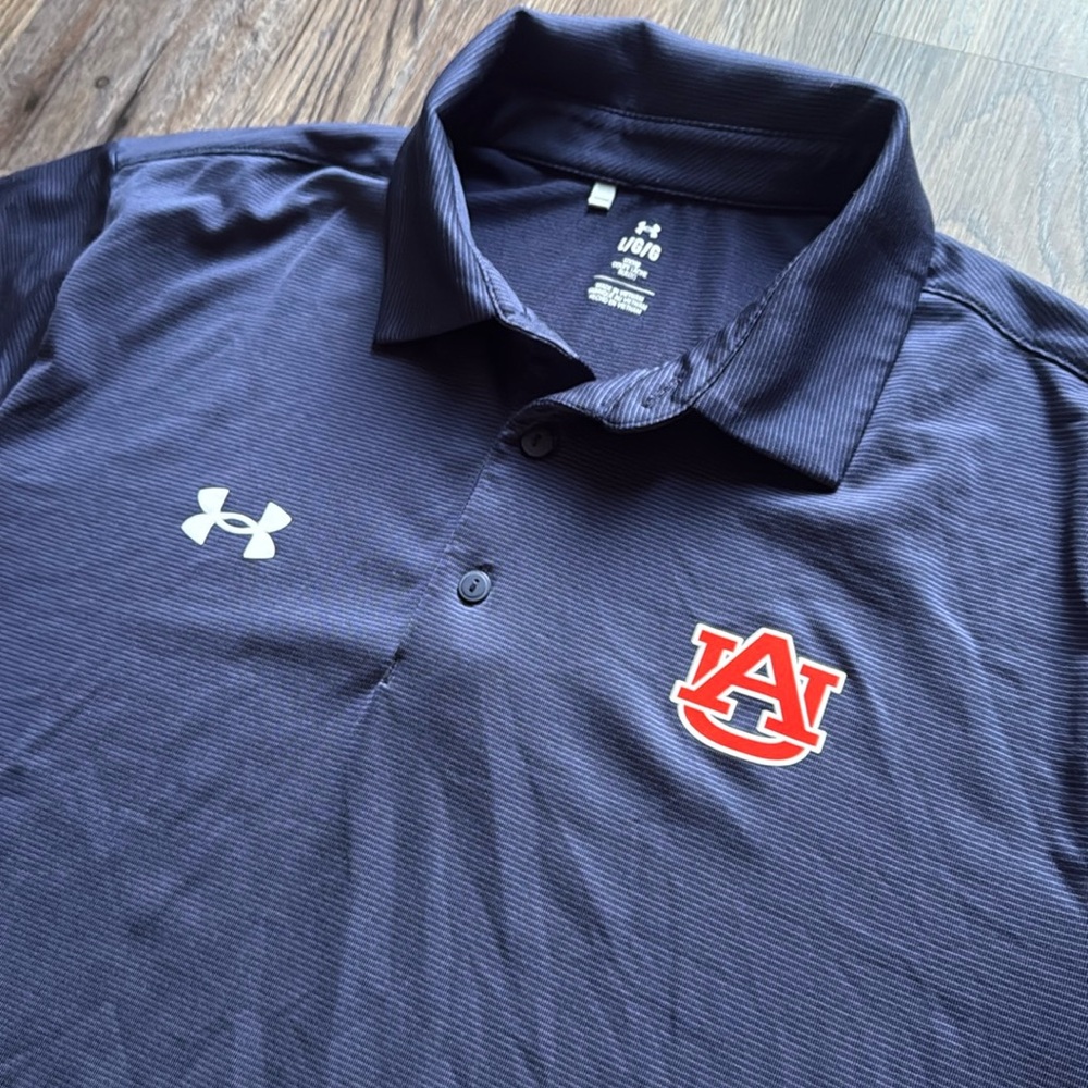 Under Armour Auburn University Polo Men’s Size L